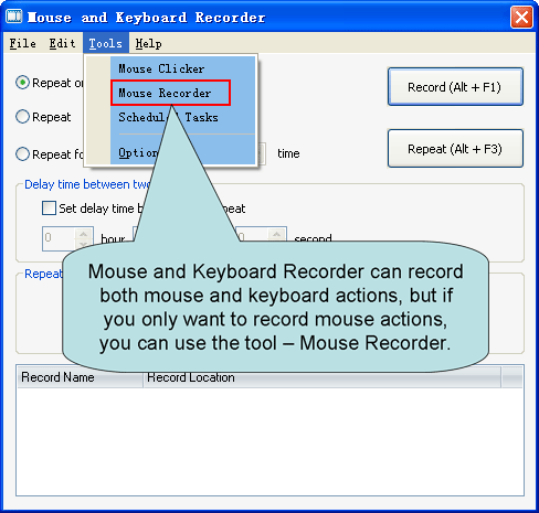 free accurate mouse and keyboard recorder